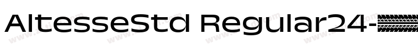 AltesseStd Regular24字体转换